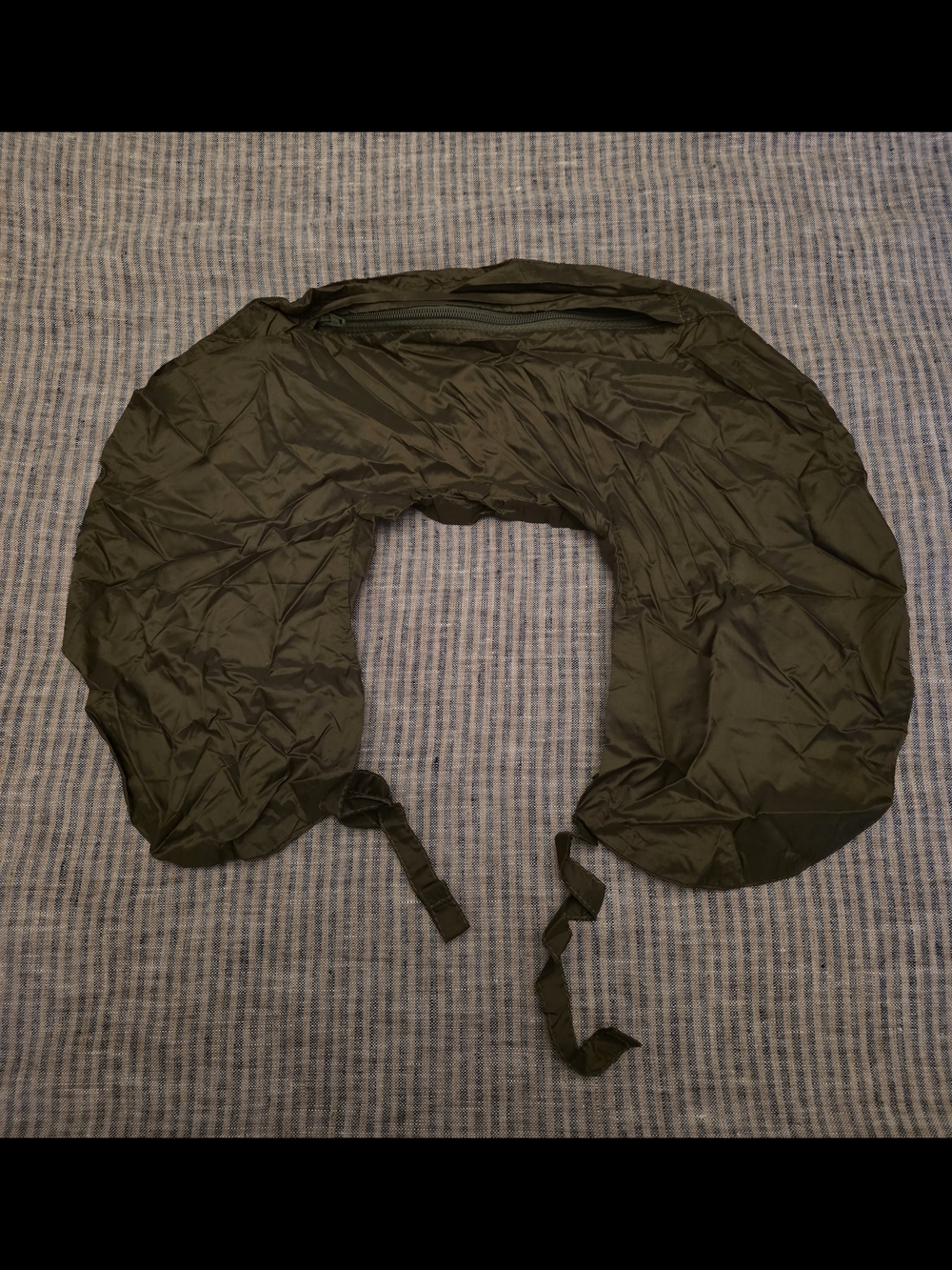 Madewell Travel Buddy Olive Green Quilted Packable Puffer Jacket M - Picture 10 of 10